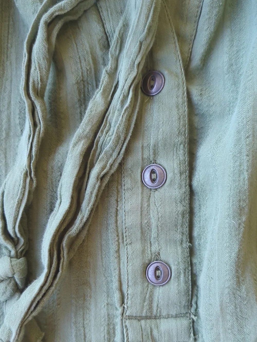 Free People Cotton Top - Sage S